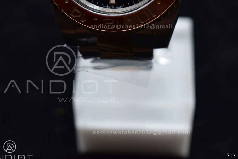 II DD3285 CHS Edition Factory Best RG Bracelet Ceramic Brown 126711 Black GMT-Master Clean CHNR on SS 0112